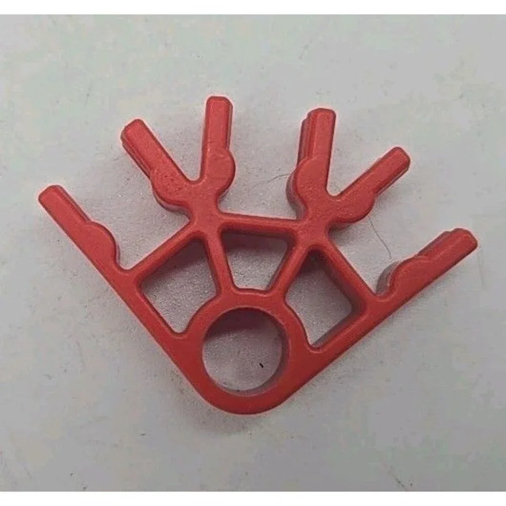 K'NEX Lot 42 Red 3-Way Connectors K'NEX Replacement Pieces Parts #90904 Standard